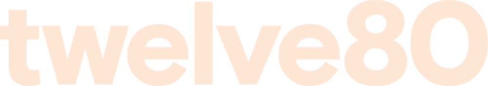 Twelve80 studio wordmark